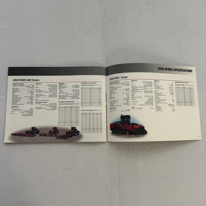 Case Steiger 9300 Series 4WD Tractor Equipment Sales Brochure Catalog