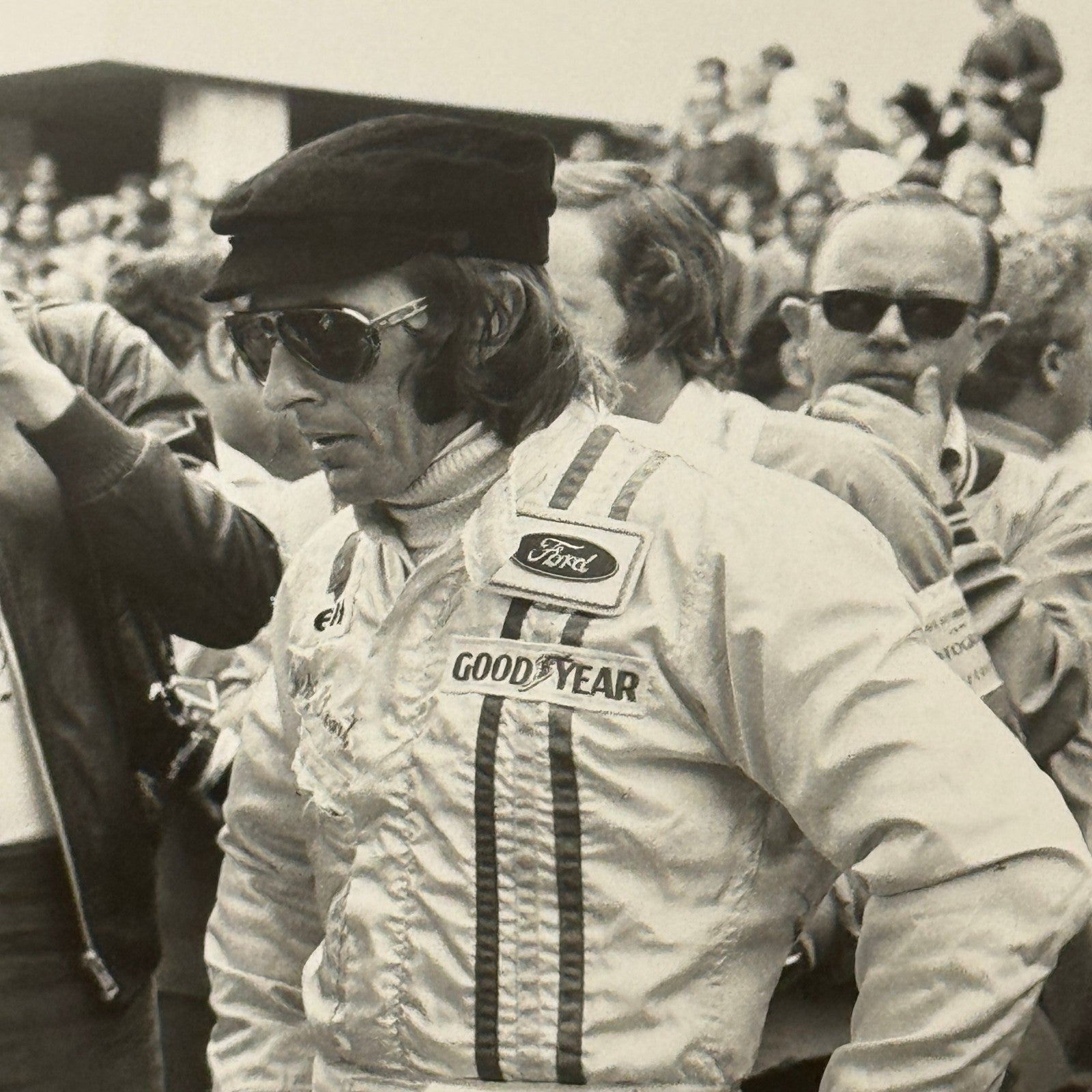 Vintage Racing Photo 1971 Monaco Grand Prix Race Jackie Stewart Motorsport