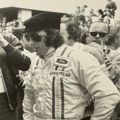 Vintage Racing Photo 1971 Monaco Grand Prix Race Jackie Stewart Motorsport