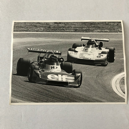 Vintage 1975 Formula 2 F2 Racing Photo Photograph Rouen Grand Prix Cars