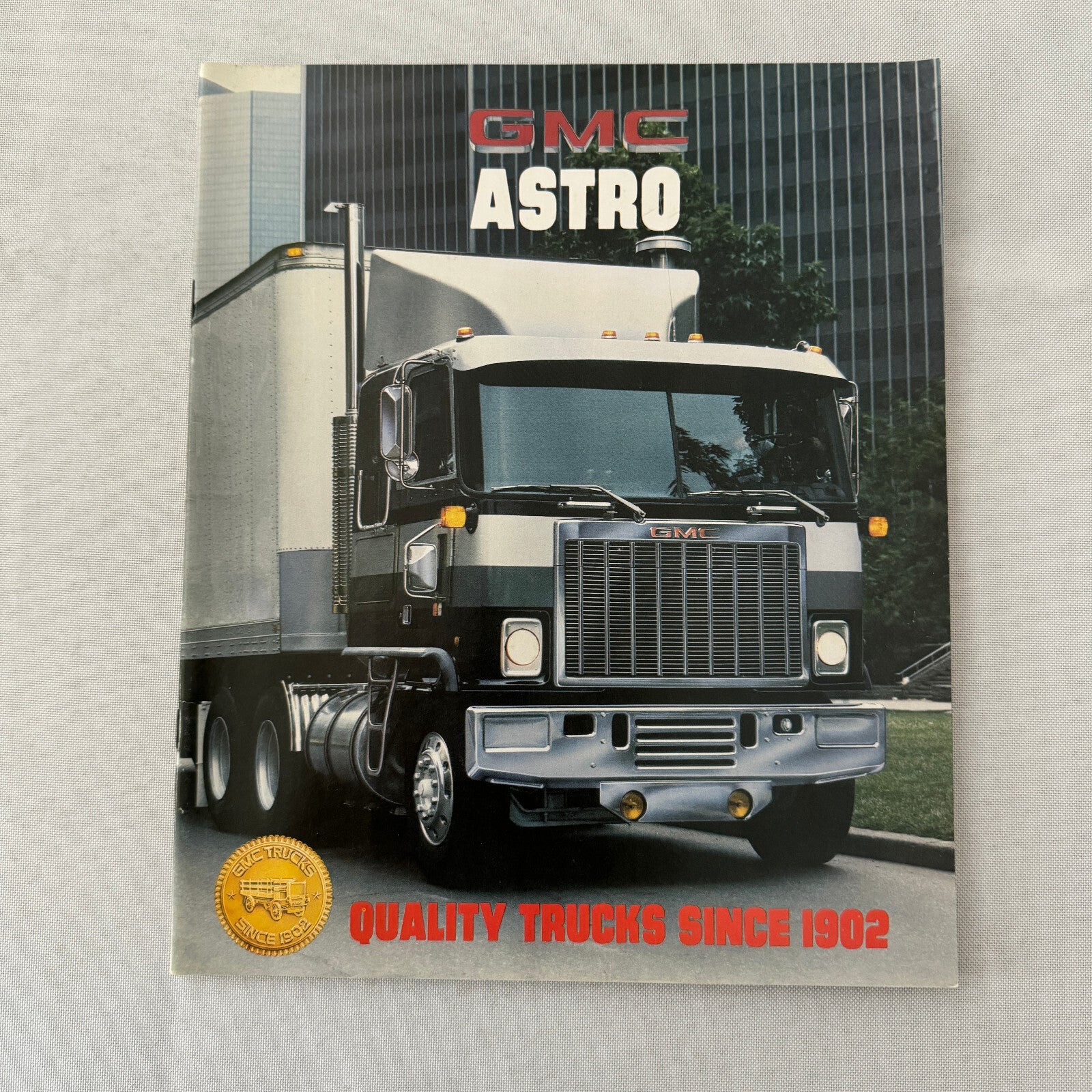 GMC Astro Truck Sales Brochure Catalog Advertising Vintage