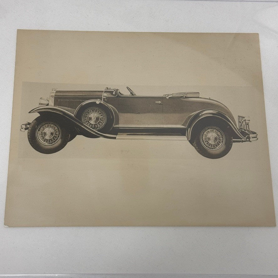 Vintage 1931 Buick Series 50 Model 54 Roadster Photo Photograph Modern Print
