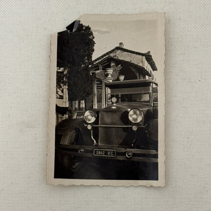 Vintage Photo Photograph Print Early Antique Car Automobile
