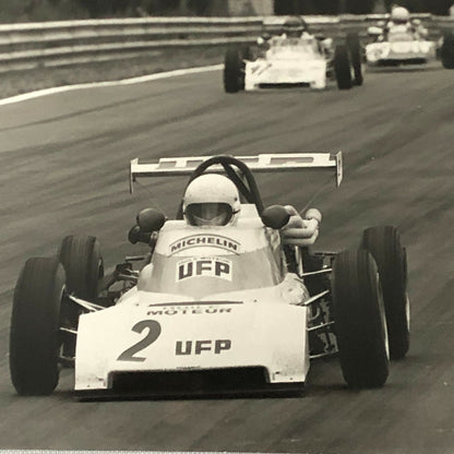 Vintage 1975 Formula 2 F2 Racing Photo Photograph Rouen Grand Prix Cars