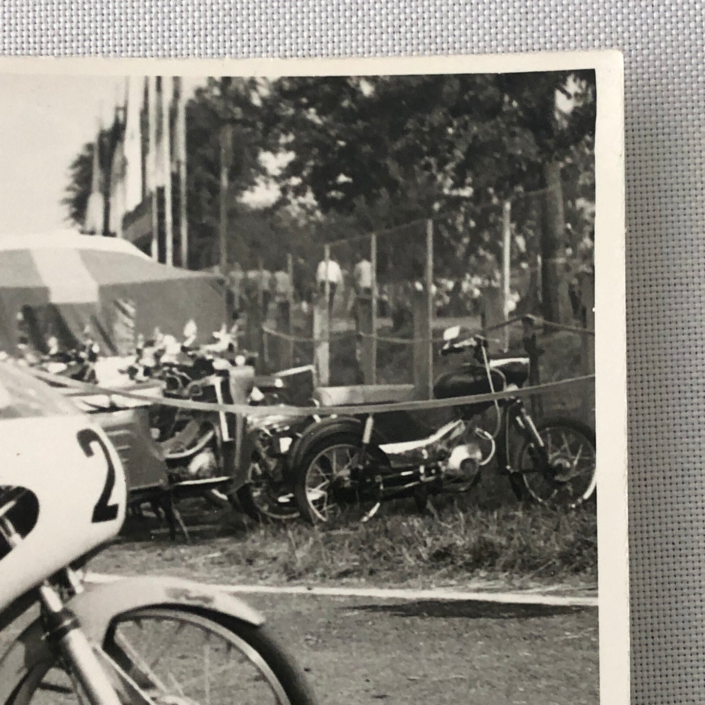 Vintage Motorcycle Racing Photo photograph Rider Luigi Rinaudo 1971