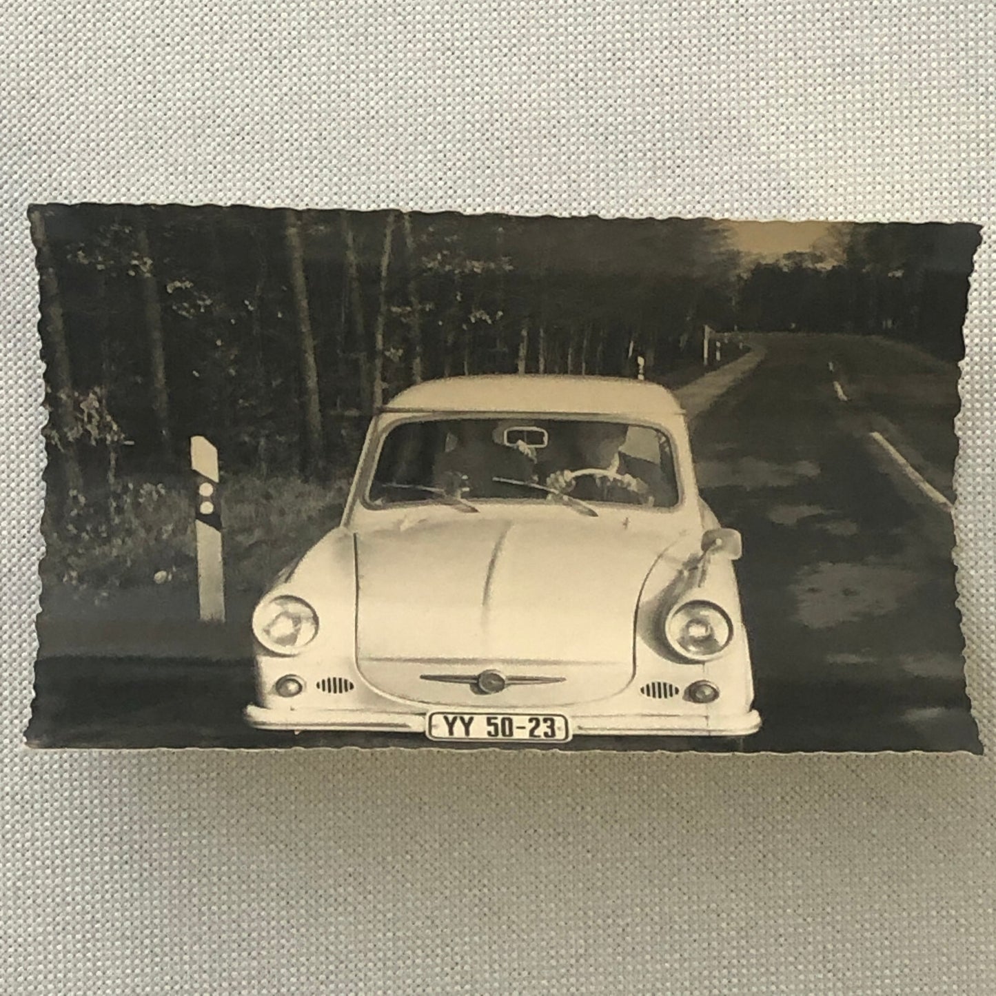 Vintage Car Photo People Automobile Photograph Lot 2 Photographs AL22SM1
