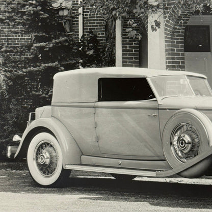 1932 Packard Car Automobile Photo Photograph Vintage Image Modern Print