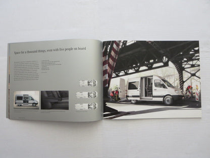 2013 Mercedes Sprinter Van Sales Brochure Catalog Advertising 
