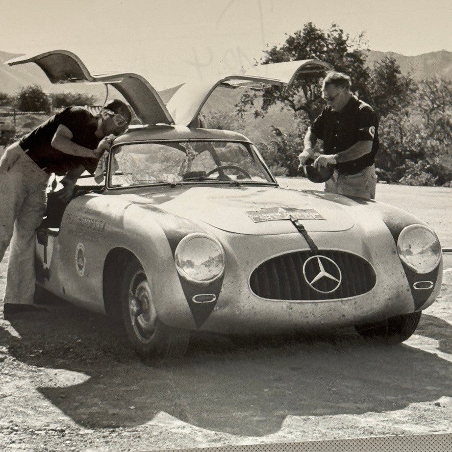 Mercedes Benz 300 SL W194 Racing Car Vintage Photo Photograph Print