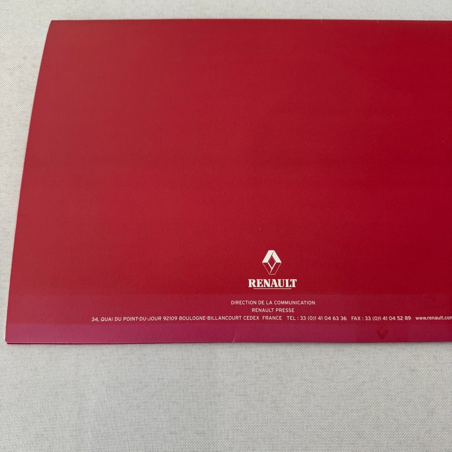 2000 Renault Next Factory Brochure Magazine German Text Concept Cars