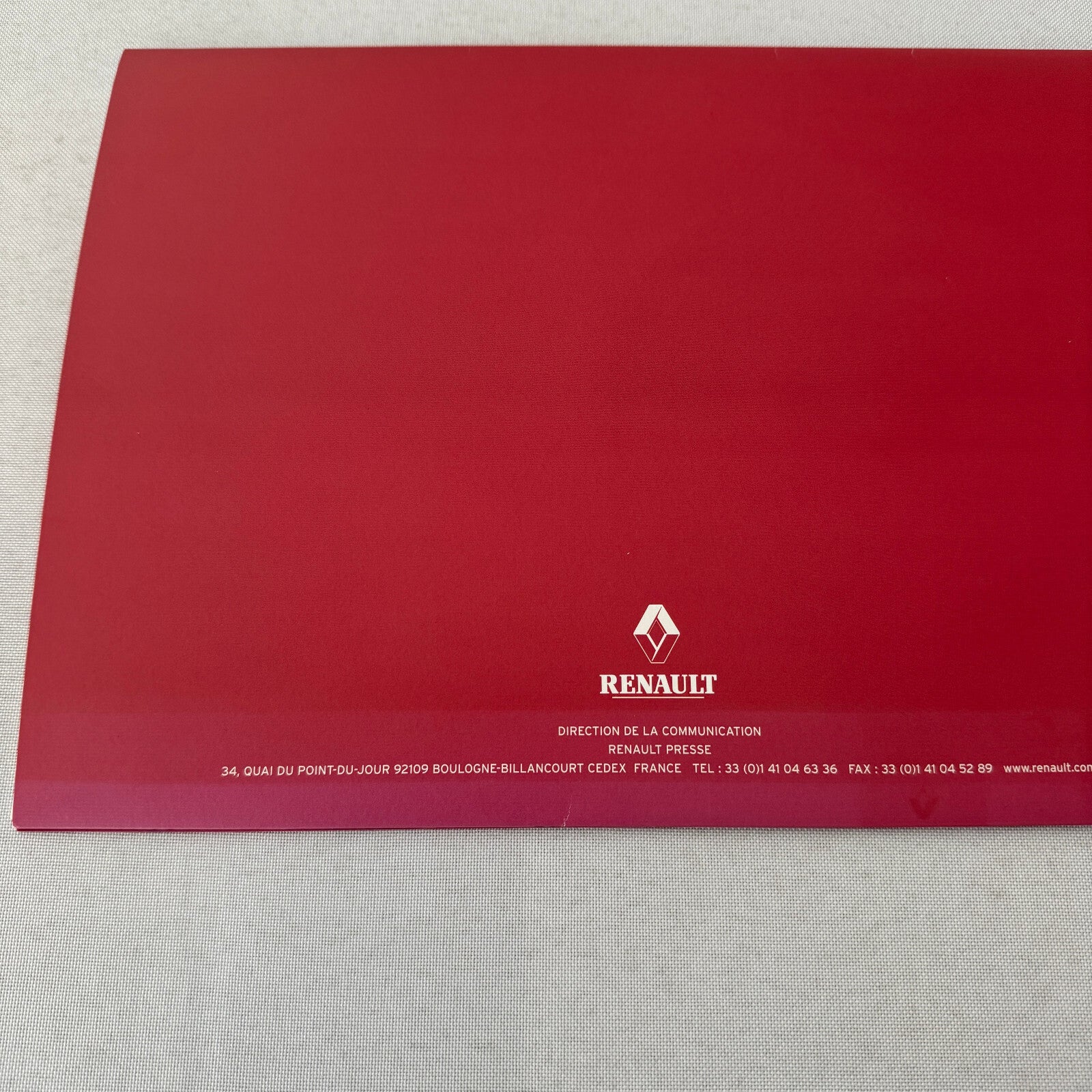 2000 Renault Next Factory Brochure Magazine German Text Concept Cars