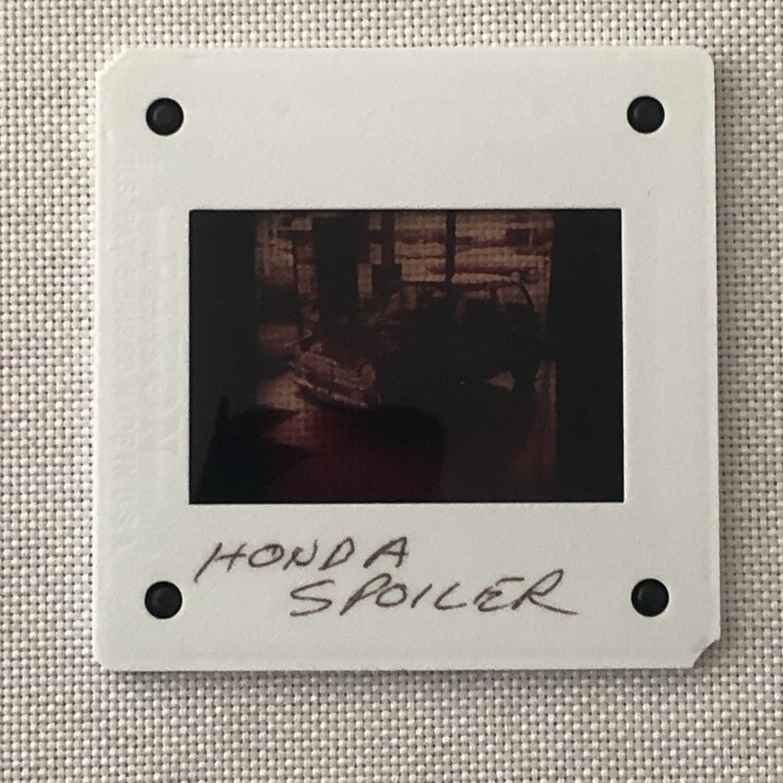 35MM Vintage Photo Slide Honda Car Modification Design Custom Customized