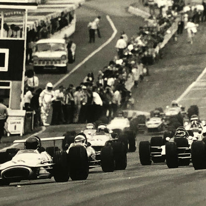 Vintage Grand Prix Car Racing Driver Photo Photograph - Toni Temburg