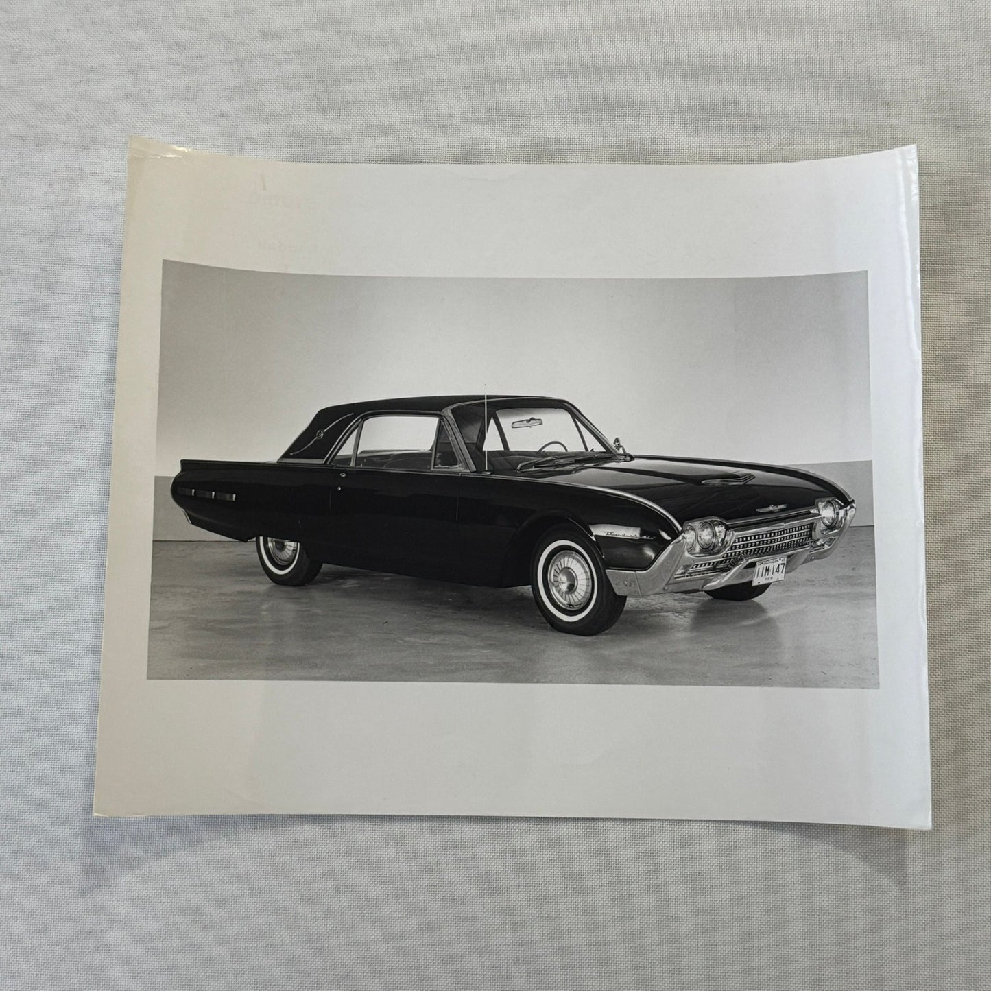 Vintage Ford Thunderbird Landau Photo Photograph Print
