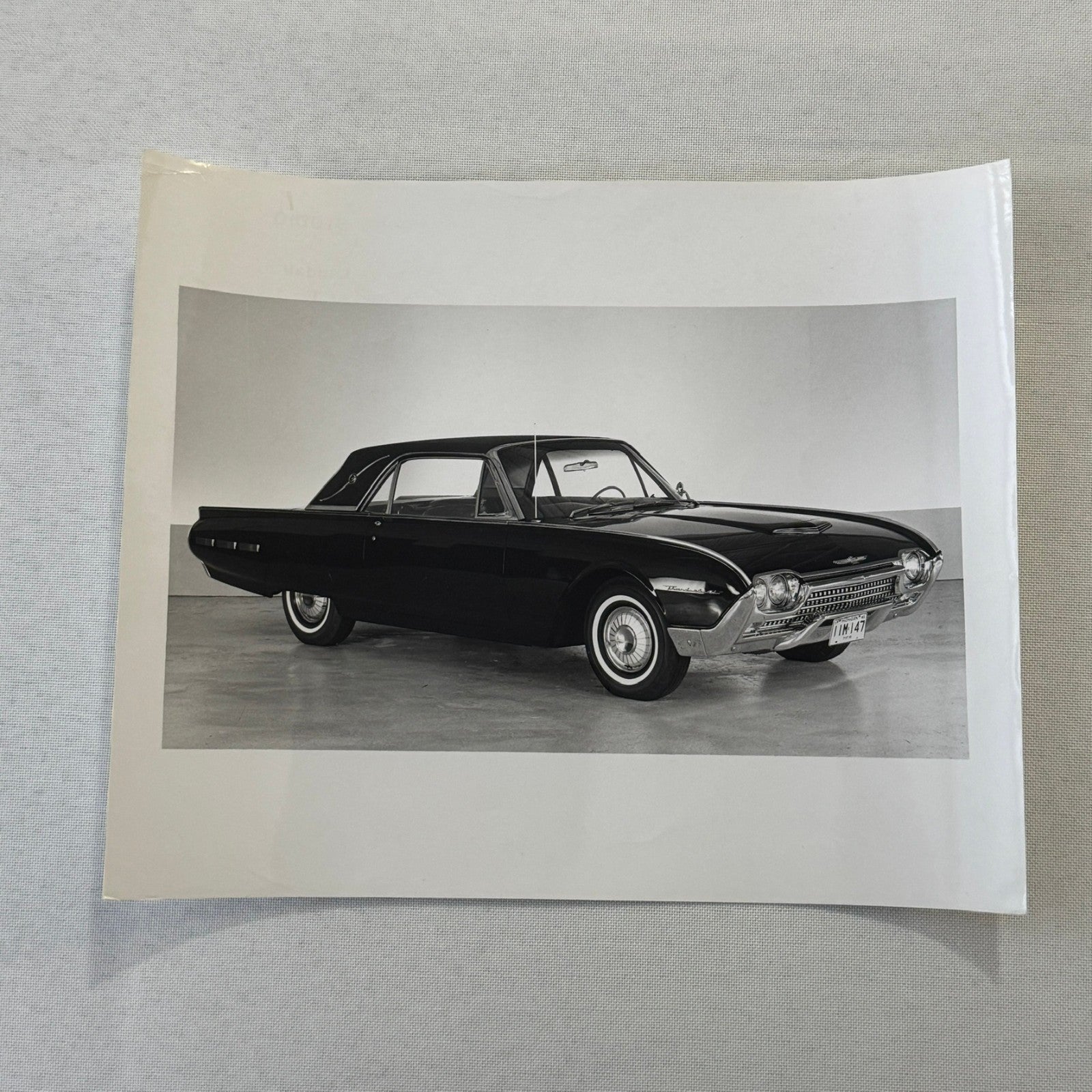 Vintage Ford Thunderbird Landau Photo Photograph Print