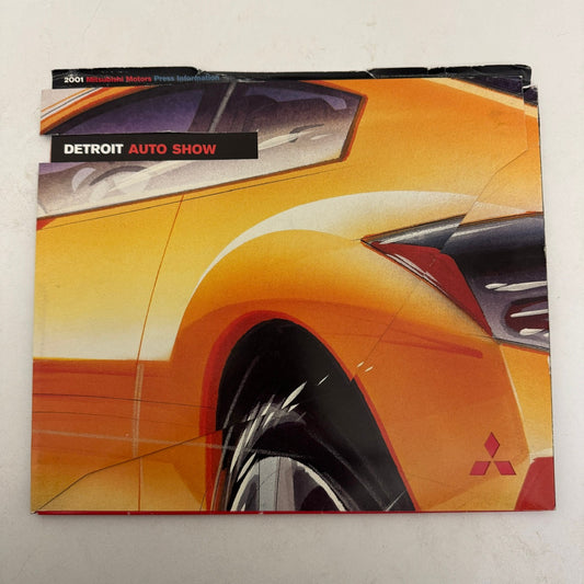 2001 Mitsubishi Concept Car Press Kit ASX Ralliart Montero Pajero Lancer
