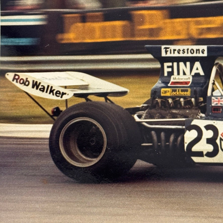 Mike Hailwood Racing Driver Car Photo Photograph Brands Hatch Modern Print