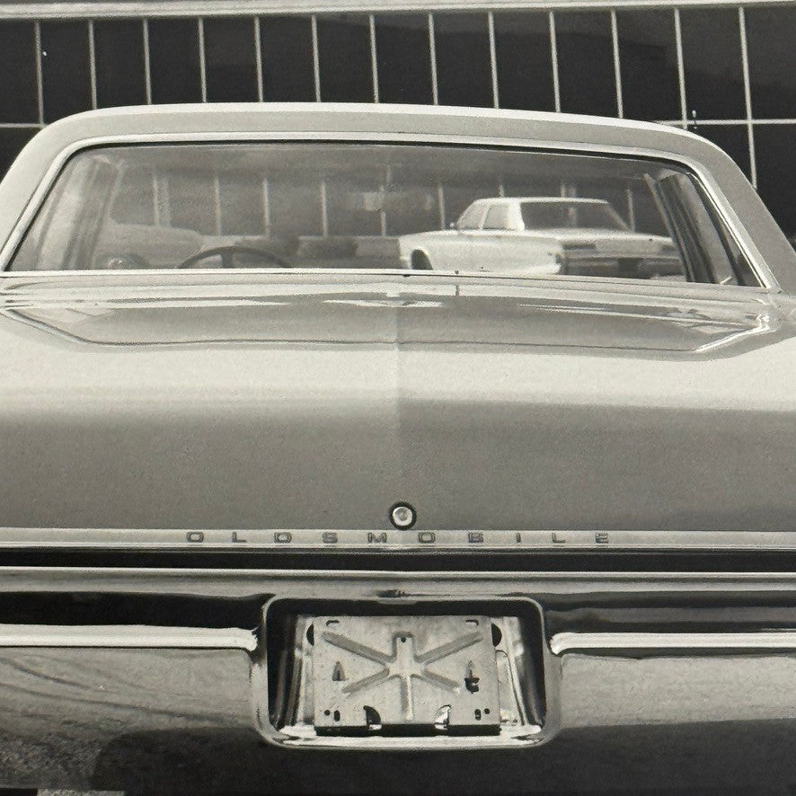Vintage 1966 Oldsmobile 98 4 Door Hardtop Car Automobile Photo Photograph Print