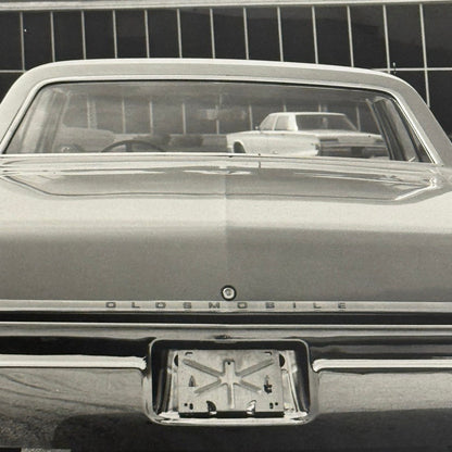 Vintage 1966 Oldsmobile 98 4 Door Hardtop Car Automobile Photo Photograph Print