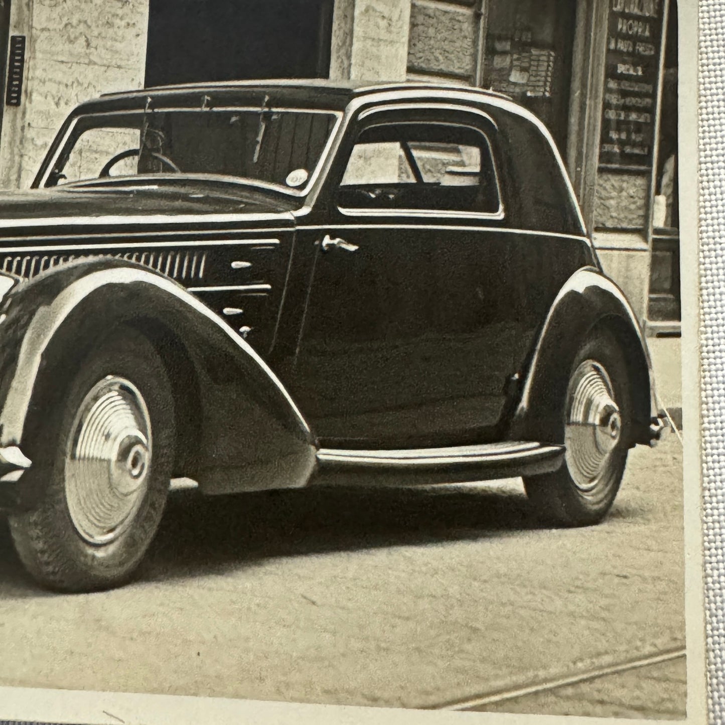 Vintage Postcard Real Photo Postcard RPPC Vintage Car Lancia Astura