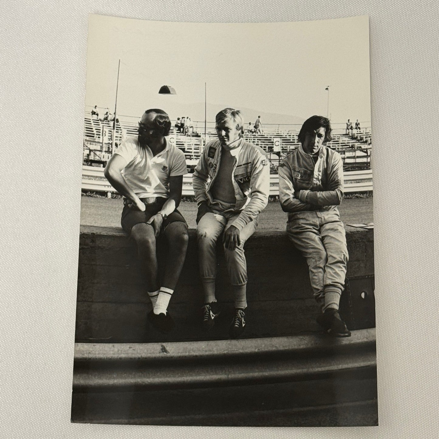 Vintage Racing Photo 1971 Austrian Grand Prix Howden Ganley Henri Pescarolo