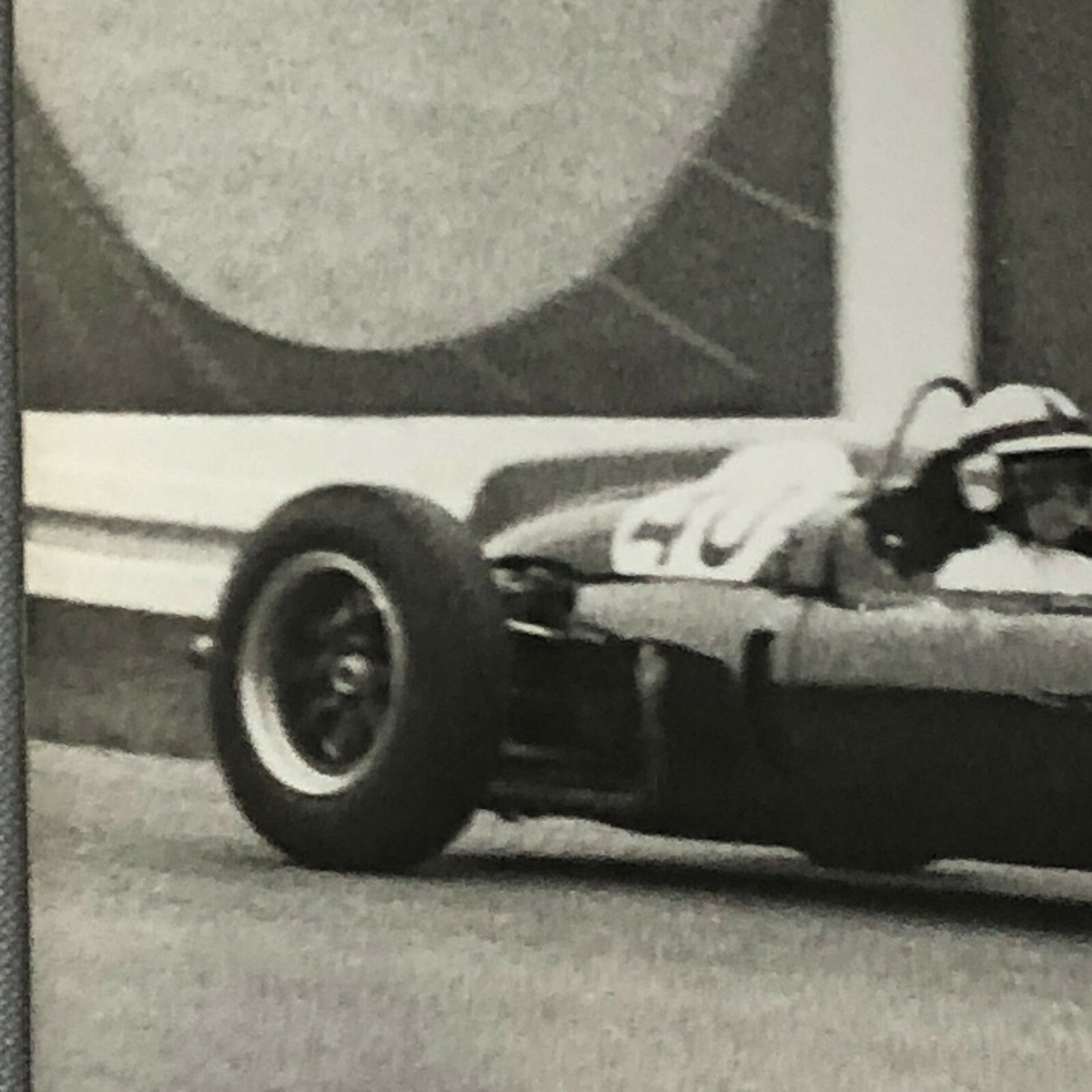 Vintage Grand Prix Racing Car Photo Photograph Print 