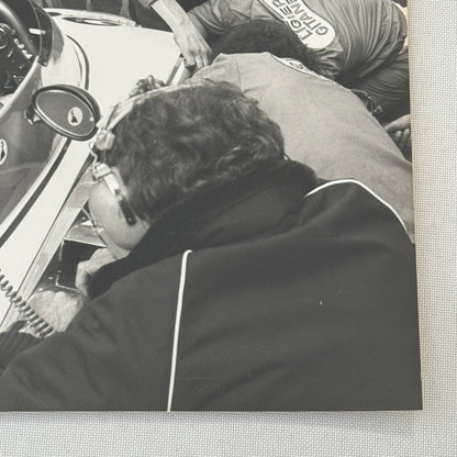 Jacques Laffite Racing Driver DPPI Press Photo Photograph Print Vintage