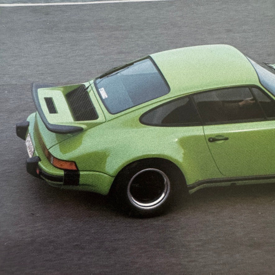 Porsche 911 Postcard Vintage Image Printed 2015