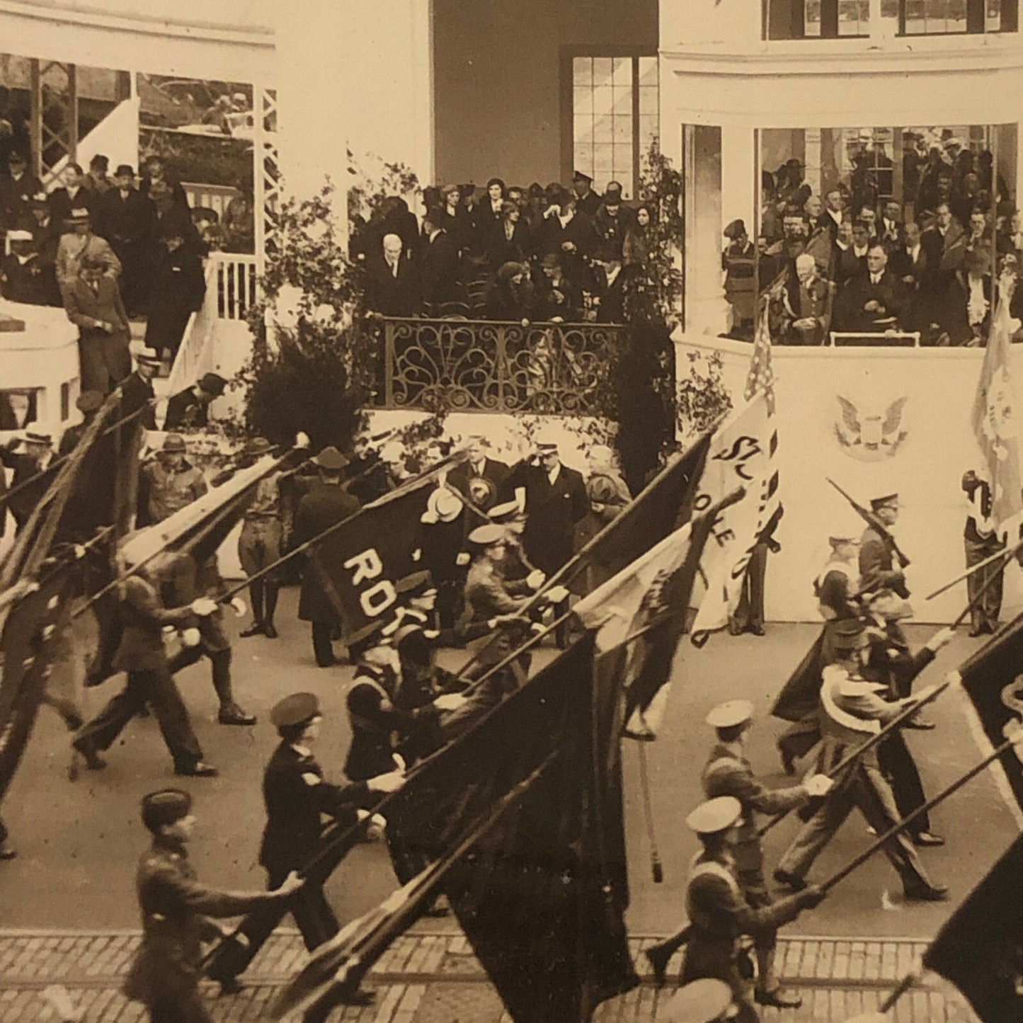 Press Photo Photograph President Franklin Roosevelt Inauguration Parade FDR 1933