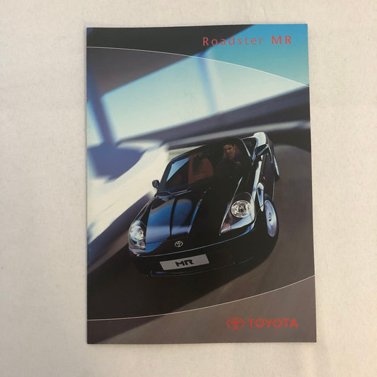 Toyota MR Roadster Car Sales Brochure Catalog Advertising FRENCH TEXT Toyota MR2