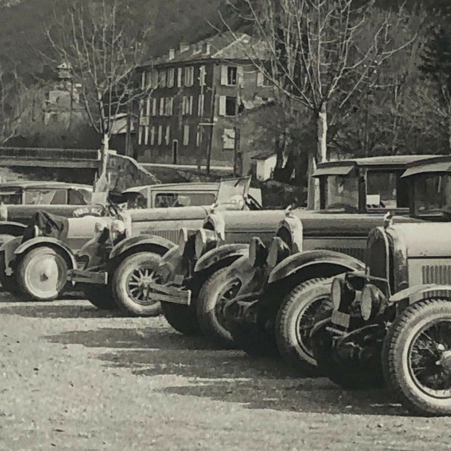 Antique Press Photo Photograph Agence Meurisse Paris Nice Rally Racing Chrysler 