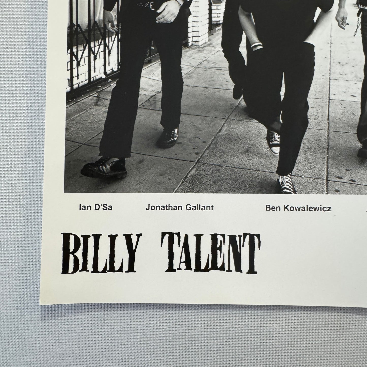 Billy Talent Music Publicity Press Photo Photograph Band