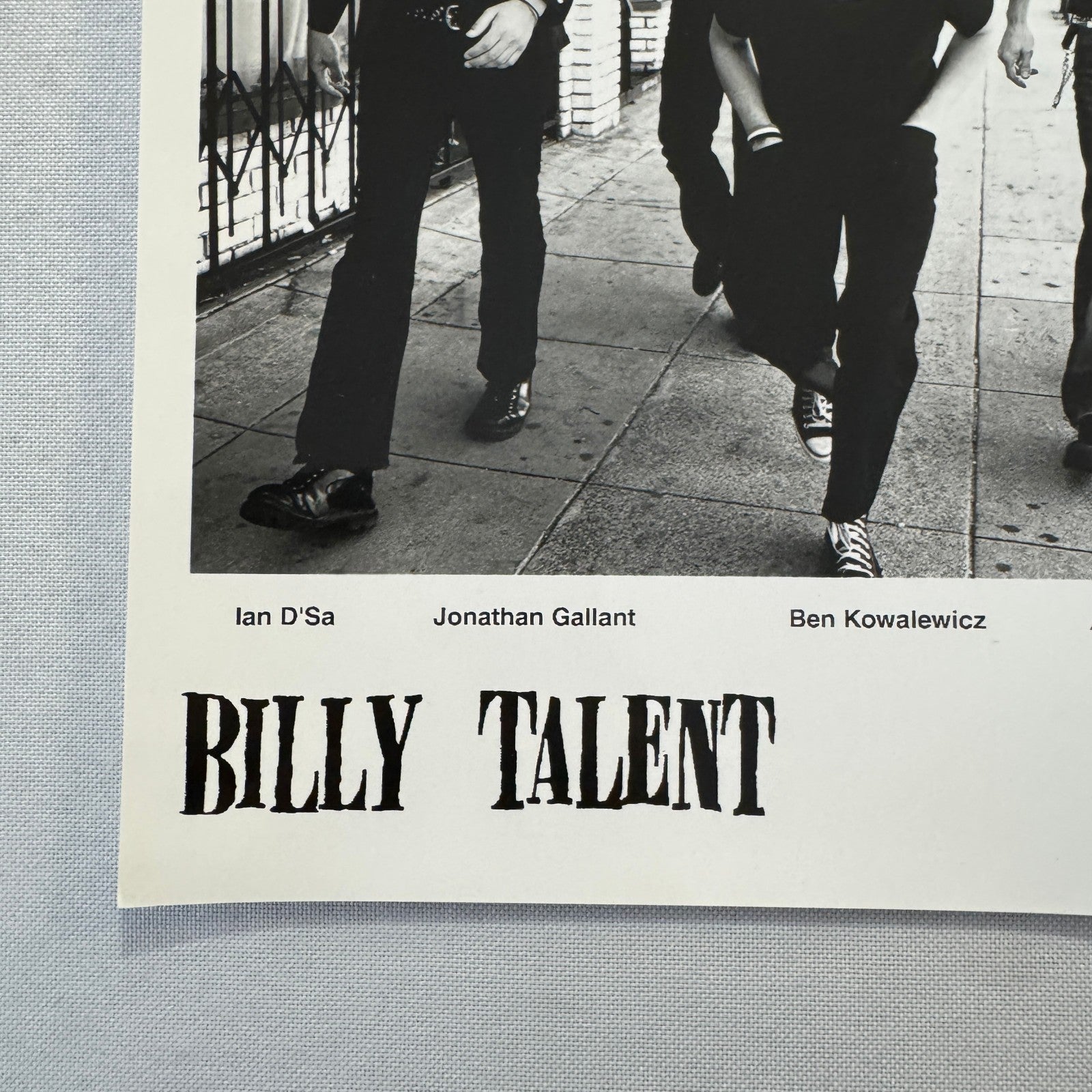 Billy Talent Music Publicity Press Photo Photograph Band