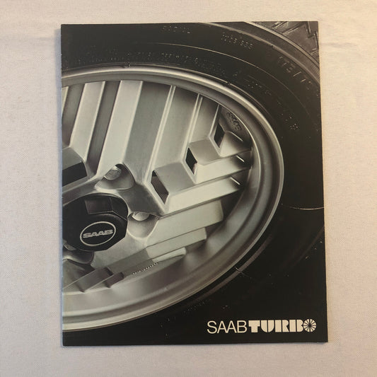 1978 Saab Turbo Car Automobile Sales Brochure Catalog