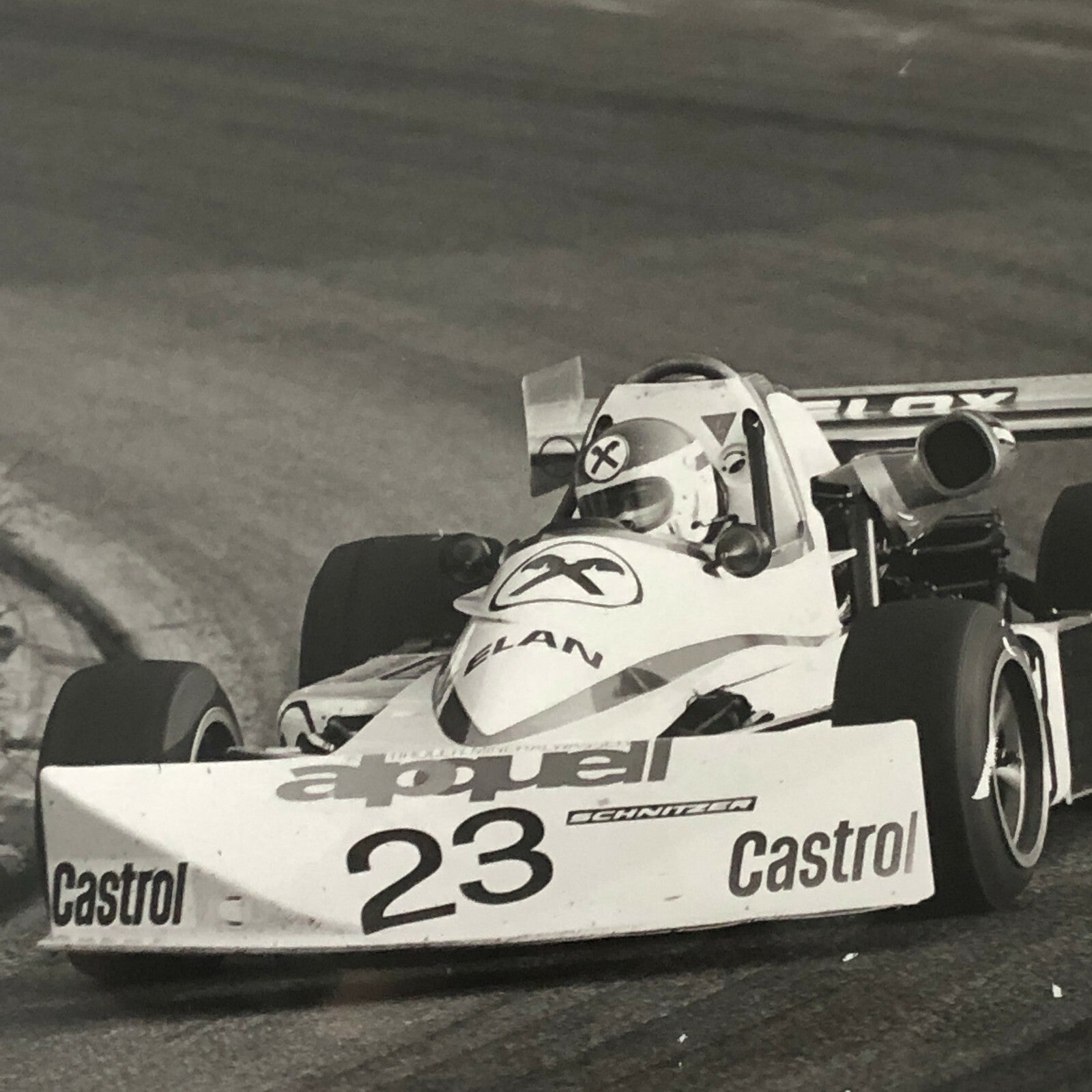 Vintage 1975 Formula 2 F2 Racing Photo Photograph Salzburgring Hans Binder BMW 