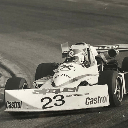 Vintage 1975 Formula 2 F2 Racing Photo Photograph Salzburgring Hans Binder BMW 