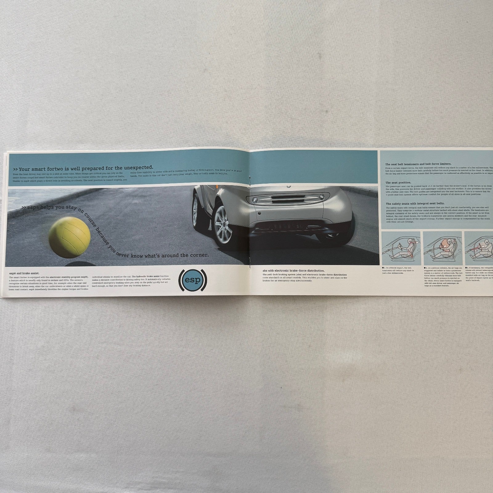 2007 2008 Smart ForTwo Coupe and Cabriolet CDI Sales Brochure Catalog Car