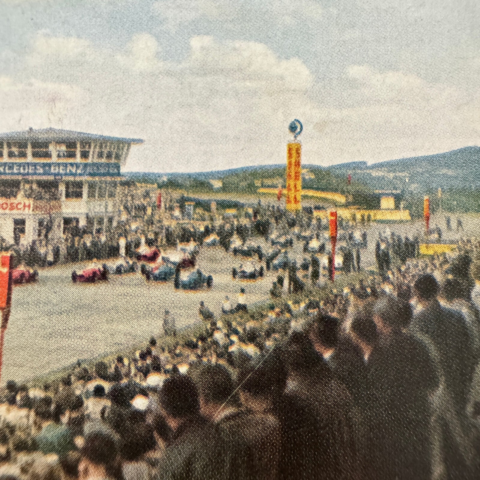 Vintage Nurburgring Race Track Racing Postcard Post Card German
