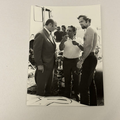 Vintage Racing Photo Juan Manuel Fangio Peter Westbury 1971 Albi F2 Race