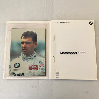 1996 BMW Racing Motorsport Press Kit McLaren F1 GTR BMW 320i Race Car GERMAN