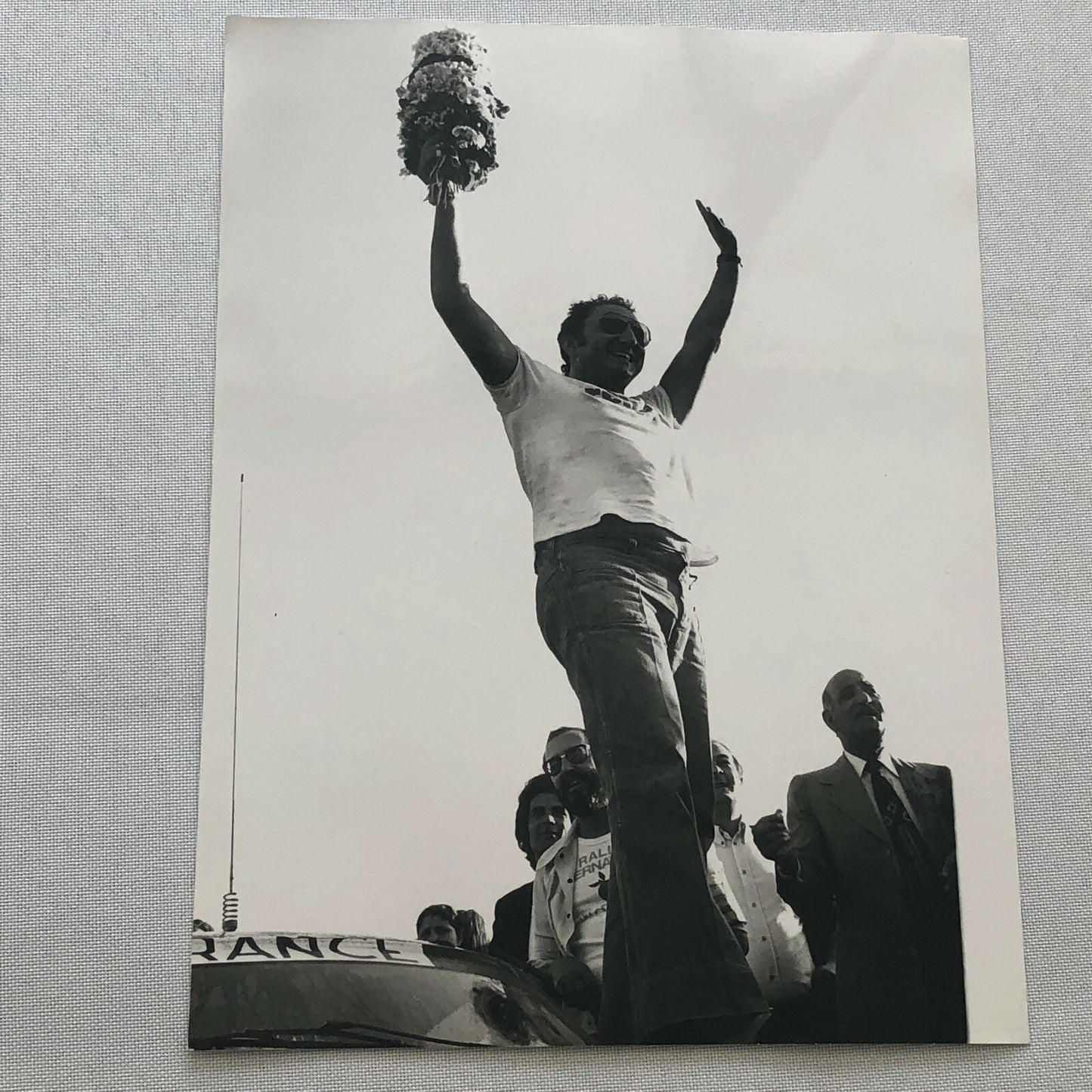 Vintage Rally Racing Photo Photograph 1974 Rallye du Maroc Driver Victory 