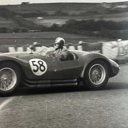 1954 Dundrod TT Racing Photo Maserati A6GCS Photograph Motorsport Modern Print