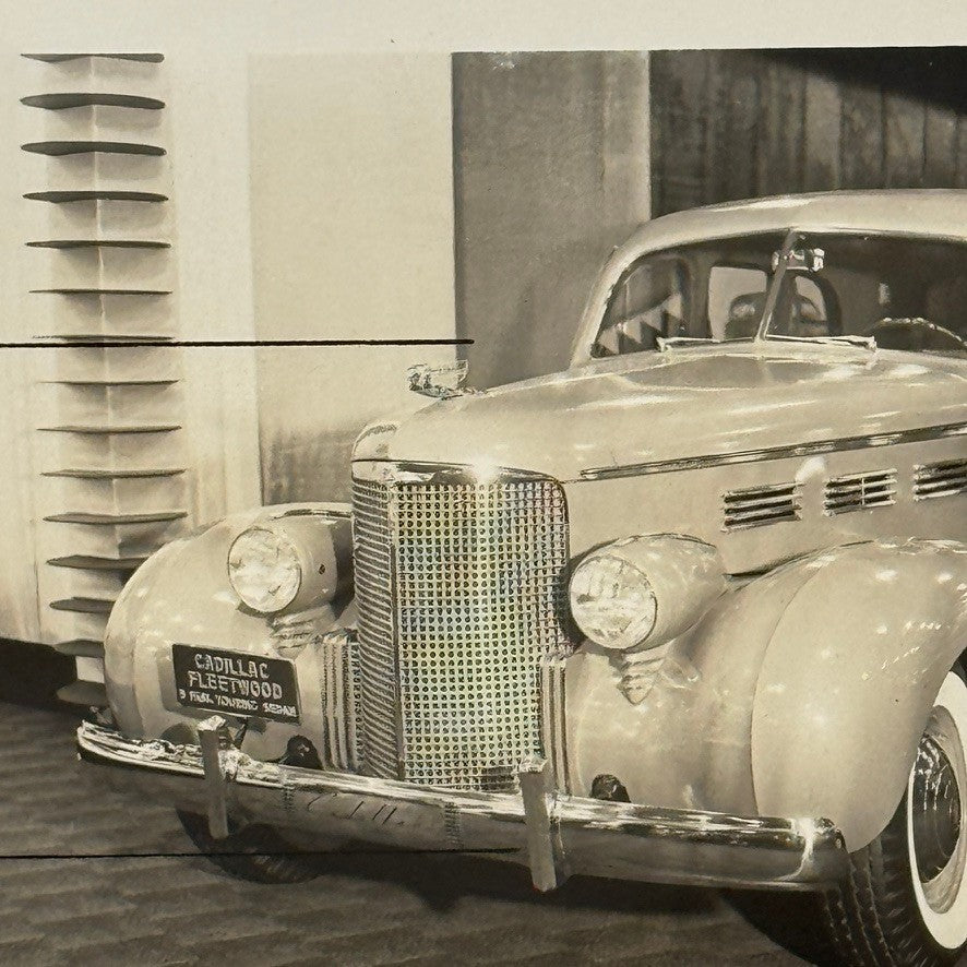 Vintage 1936 Cadillac Fleetwood Car Photo Photograph Print