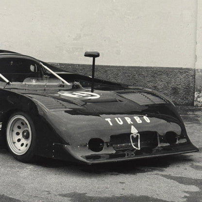 Vintage Racing Photo Alfa Romeo 33 TT 12 Turbo Car Photograph Motorsport Print