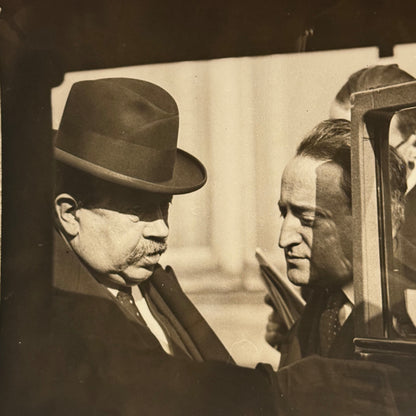 Vintage French Press Photo Photograph Paul Painleve Forms Cabinet For President
