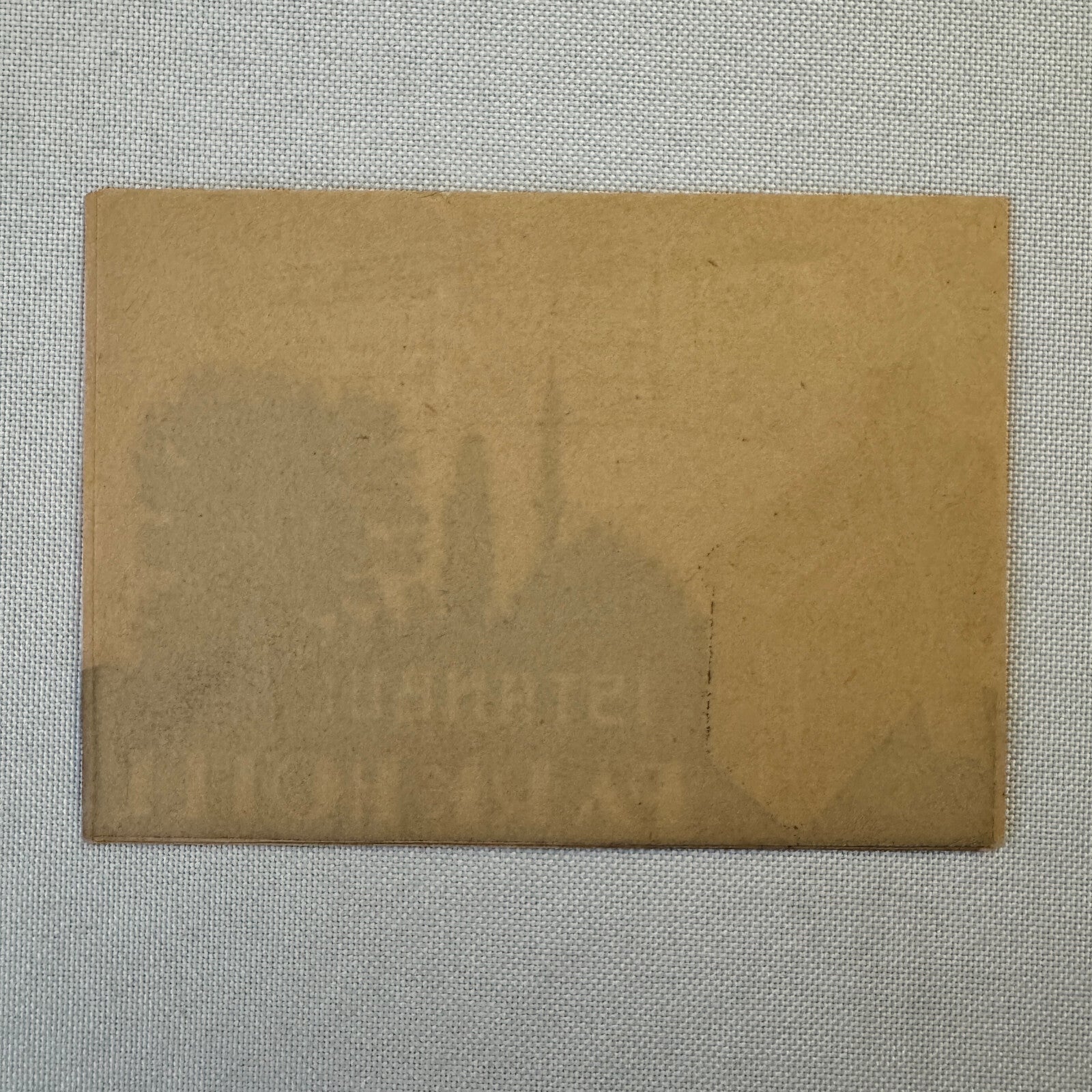 Vintage Hotel Travel Luggage Label Istanbul Park Hotel Turkey Turkiye