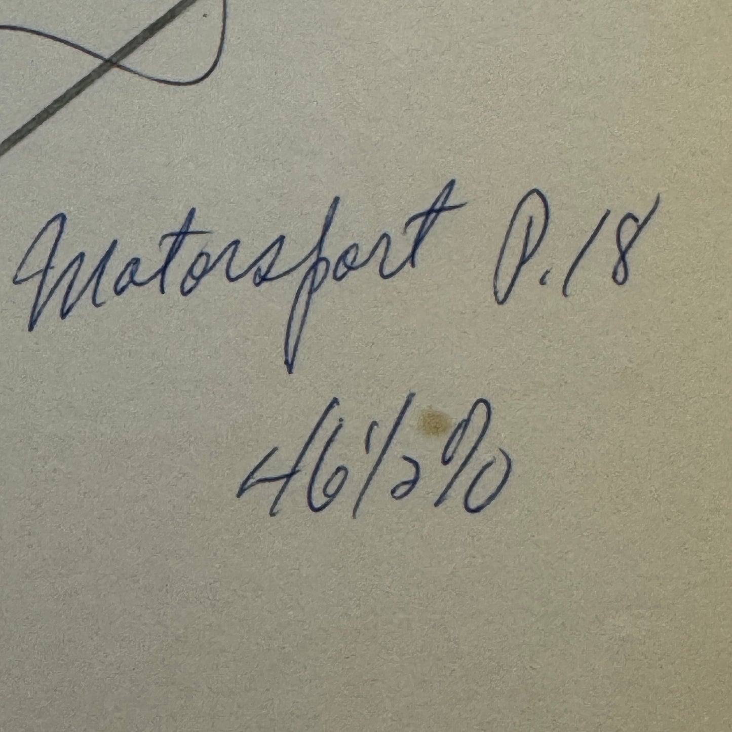 Vintage Car Racing Photo David Loring Race Driver Press Photograph Print