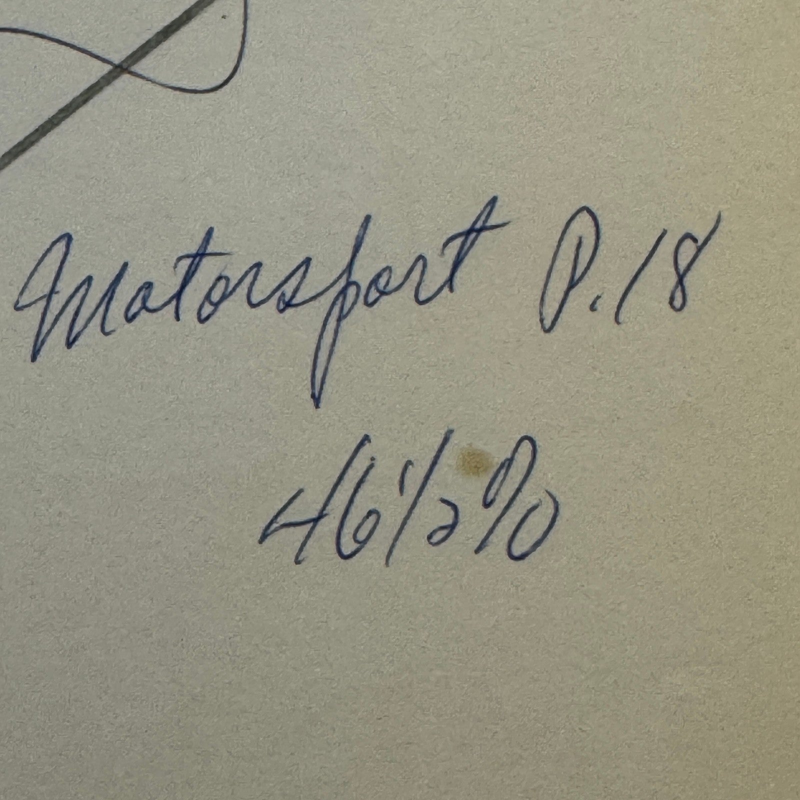 Vintage Car Racing Photo David Loring Race Driver Press Photograph Print