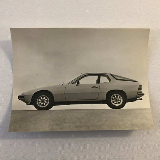 Vintage Porsche 924 Coupe Factory Werkfoto Press Photo Photograph