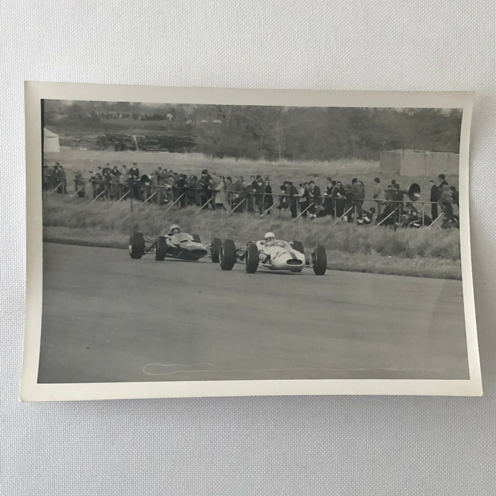 Vintage Grand Prix Racing Car Photo Photograph Print 